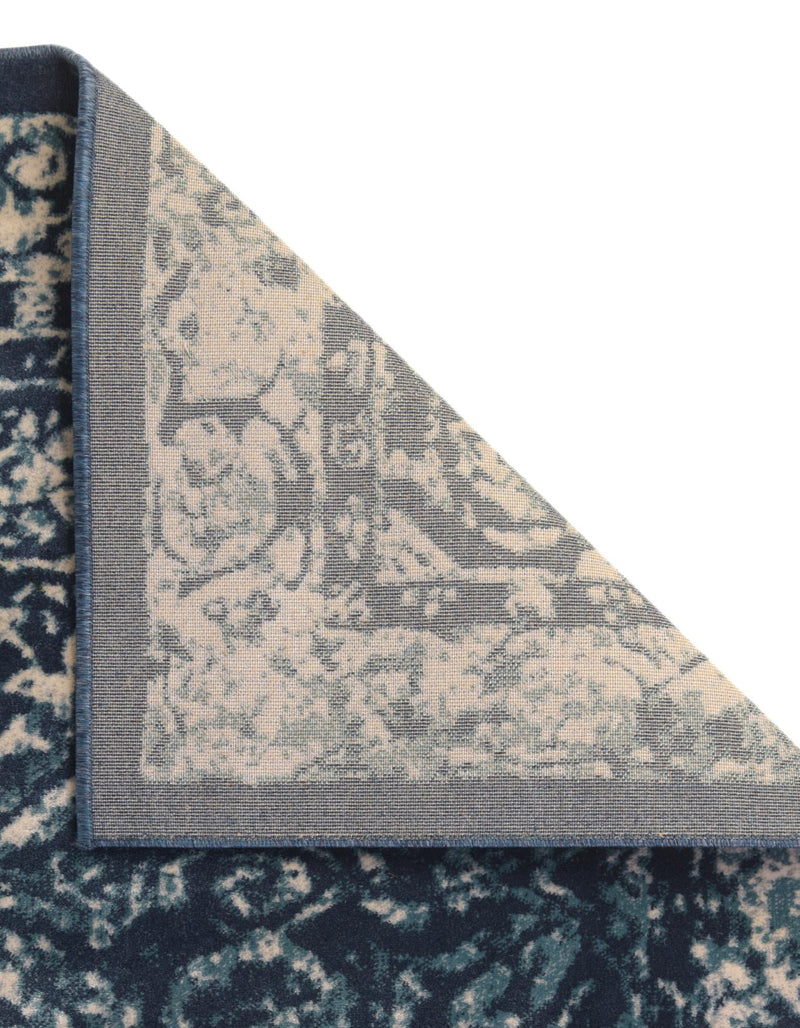 Copenhagen Dahlia Collection Area Rug -  Amager Runner Navy Blue  lifestyle 45