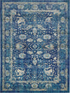 Copenhagen Dahlia Collection Area Rug -  Nørrebro Rectangle Navy Blue Main