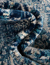 Copenhagen Dahlia Collection Area Rug -  Nørrebro Rectangle Navy Blue  lifestyle 25