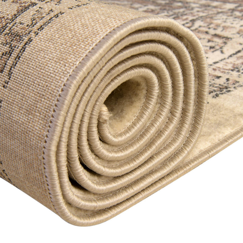 Copenhagen Dahlia Collection Area Rug -  Tårnby Rectangle Beige  lifestyle 13