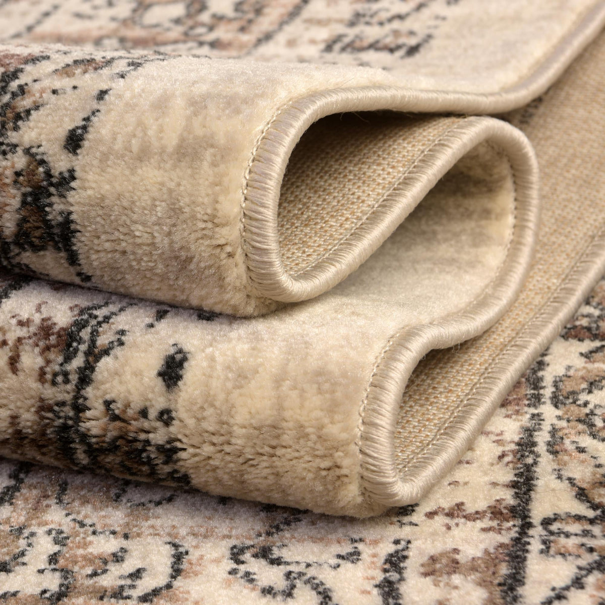 Copenhagen Dahlia Collection Area Rug -  Tårnby Rectangle Beige  lifestyle 15