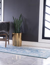 Copenhagen Dahlia Collection Area Rug -  Tårnby Runner Navy Blue  lifestyle 33