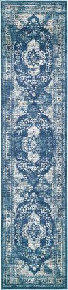 Copenhagen Dahlia Collection Area Rug -  Tårnby Runner Navy Blue  lifestyle 23