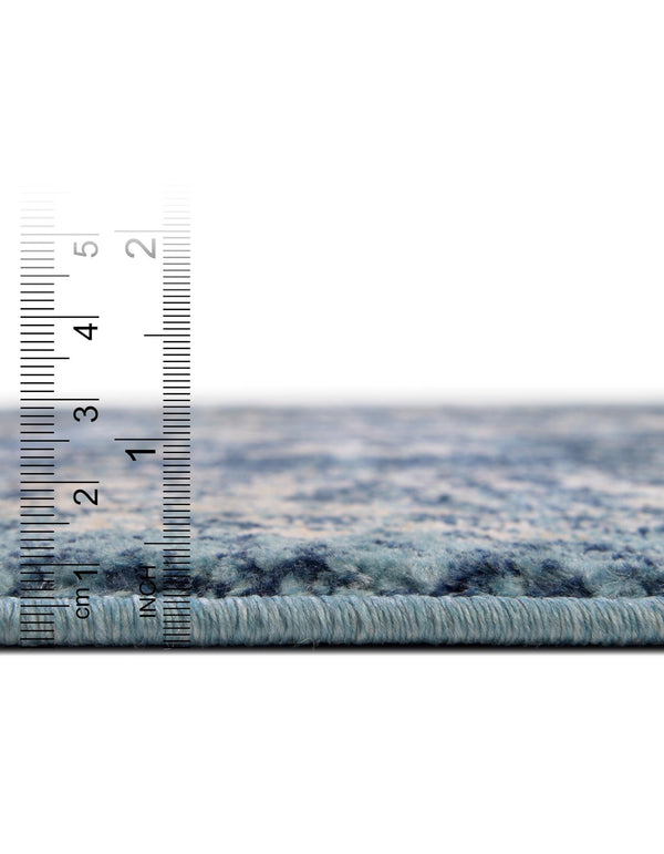 Copenhagen Dahlia Collection Area Rug -  Tårnby Rectangle Navy Blue  lifestyle 3