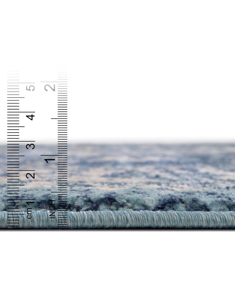 Copenhagen Dahlia Collection Area Rug -  Tårnby Rectangle Navy Blue  lifestyle 3