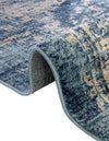 Copenhagen Dahlia Collection Area Rug -  Tårnby Rectangle Navy Blue  lifestyle 8