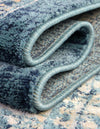 Copenhagen Dahlia Collection Area Rug -  Tårnby Rectangle Navy Blue  lifestyle 11