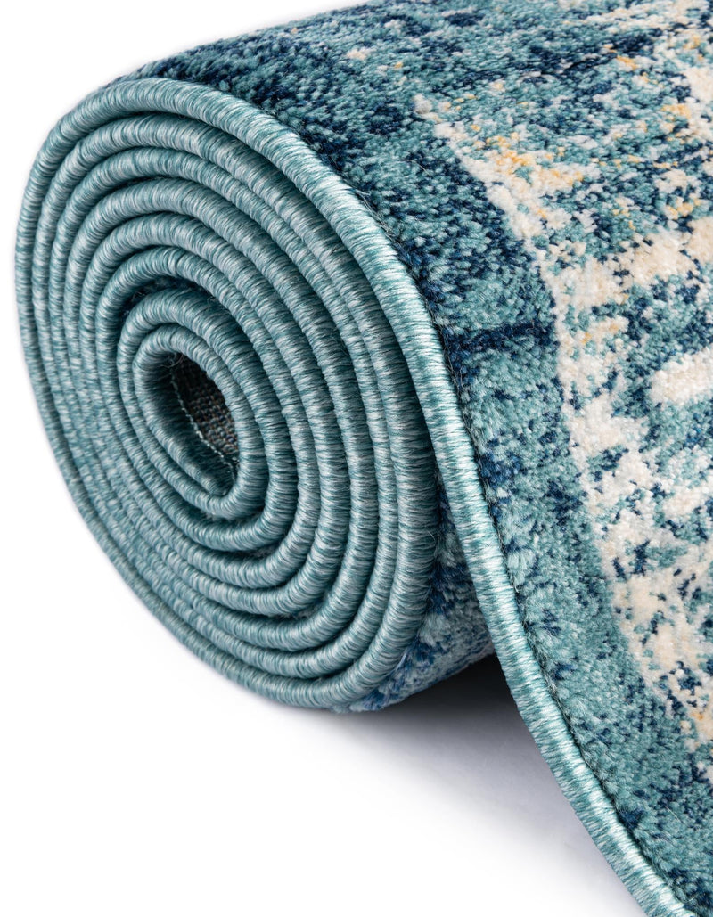 Copenhagen Dahlia Collection Area Rug -  Tårnby Rectangle Navy Blue  lifestyle 20