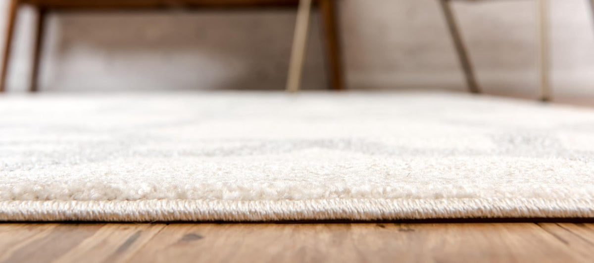 Lattice Gardens Collection Area Rug -  Botanicbay Rectangle Beige  lifestyle 3