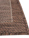 Patio Perimeter Collection Area Rug - Veranda (Brown) Rectangle Brown  lifestyle 43