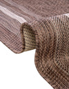 Patio Perimeter Collection Area Rug - Veranda (Brown) Rectangle Brown  lifestyle 48