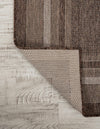 Terrace Fringe Collection Area Rug - Veranda (Brown) Rectangle Brown  lifestyle 7