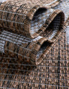 Savannah Pergola Collection Area Rug - Arbor (Brown) Round Brown  lifestyle 53