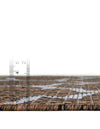 Savannah Pergola Collection Area Rug - Arbor (Brown) Round Brown  lifestyle 54