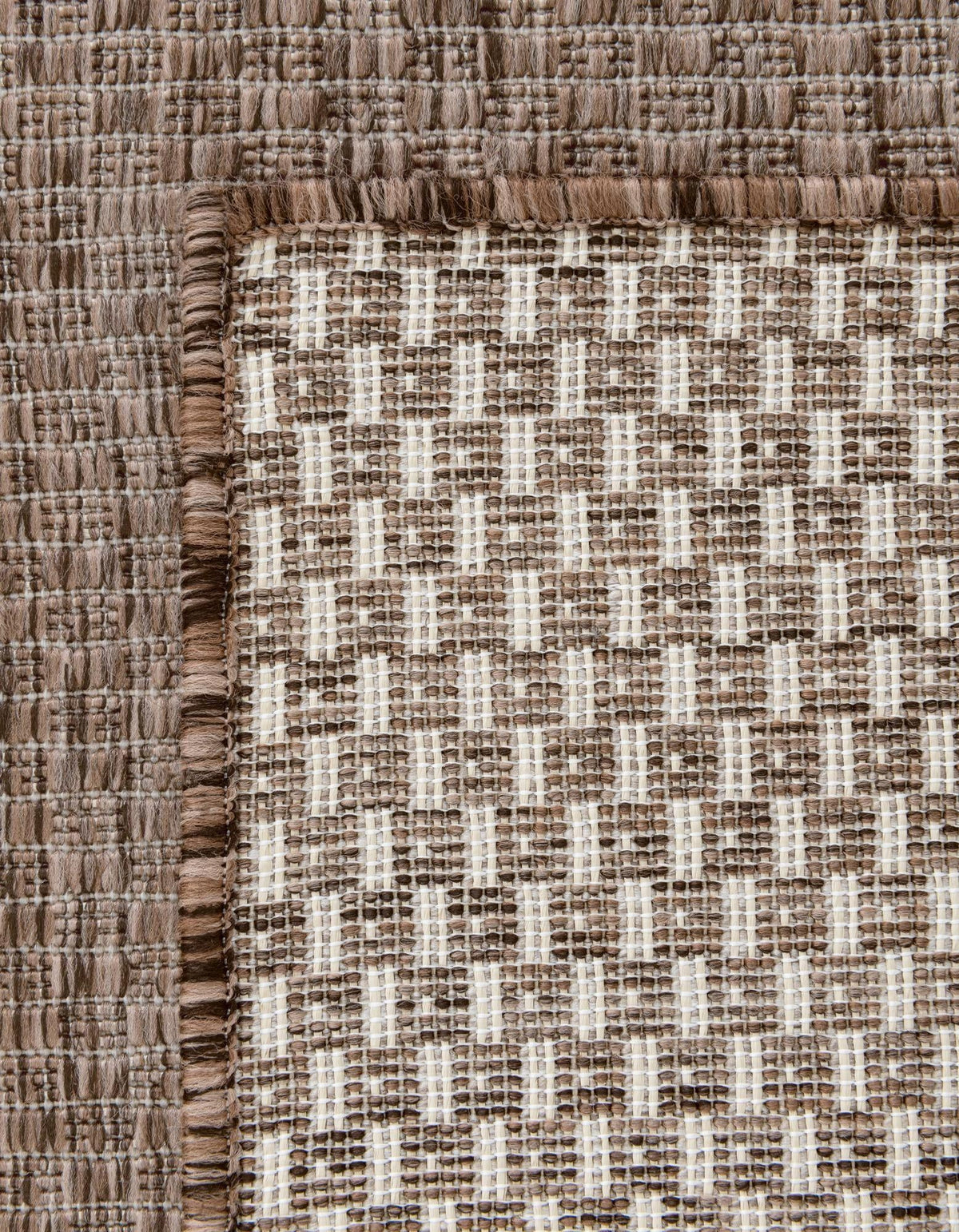 Seaside Serenity Collection Area Rug - Veranda (Light Brown) Oval Light Brown  lifestyle 124