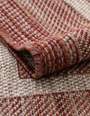 Patio Perimeter Collection Area Rug - Veranda (Rust Red) Rectangle Rust Red  lifestyle 32