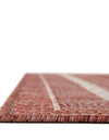 Patio Perimeter Collection Area Rug - Veranda (Rust Red) Rectangle Rust Red  lifestyle 34