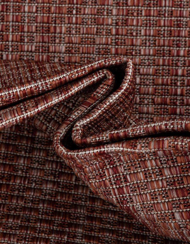 Patio Perimeter Collection Area Rug - Veranda (Rust Red) Rectangle Rust Red  lifestyle 36