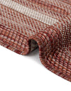 Patio Perimeter Collection Area Rug - Veranda (Rust Red) Rectangle Rust Red  lifestyle 38