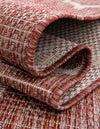 Savannah Pergola Collection Area Rug - Arbor (Rust Red) Rectangle Rust Red  lifestyle 24