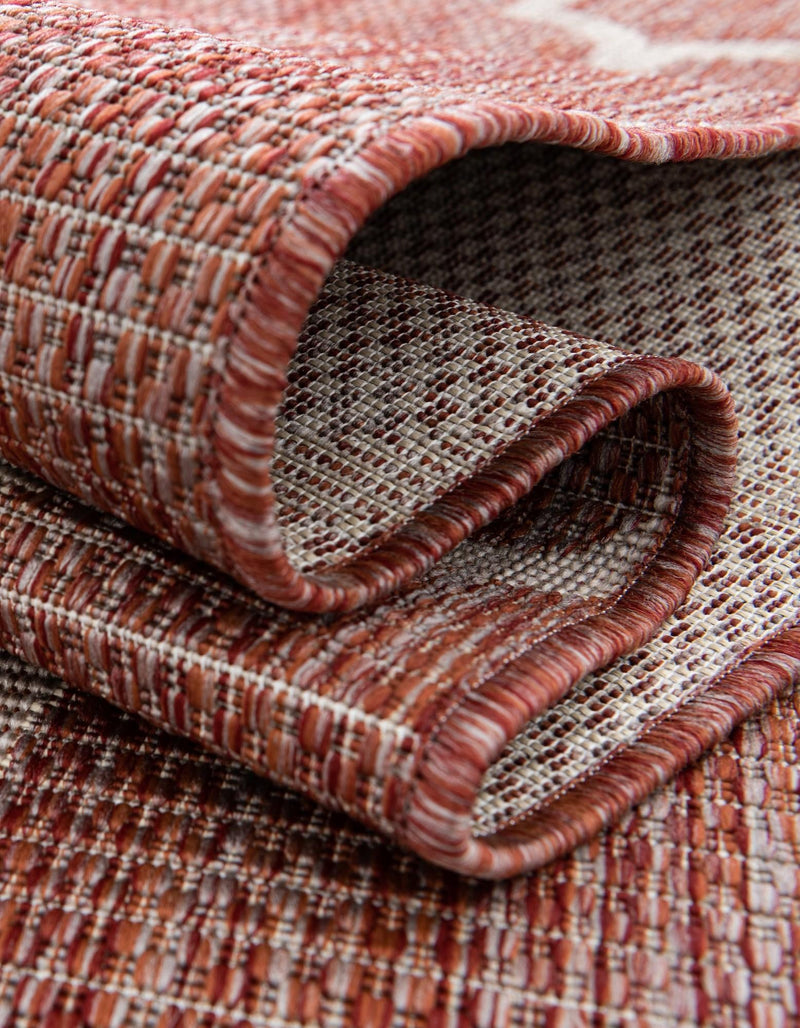 Savannah Pergola Collection Area Rug - Arbor (Rust Red) Rectangle Rust Red  lifestyle 24