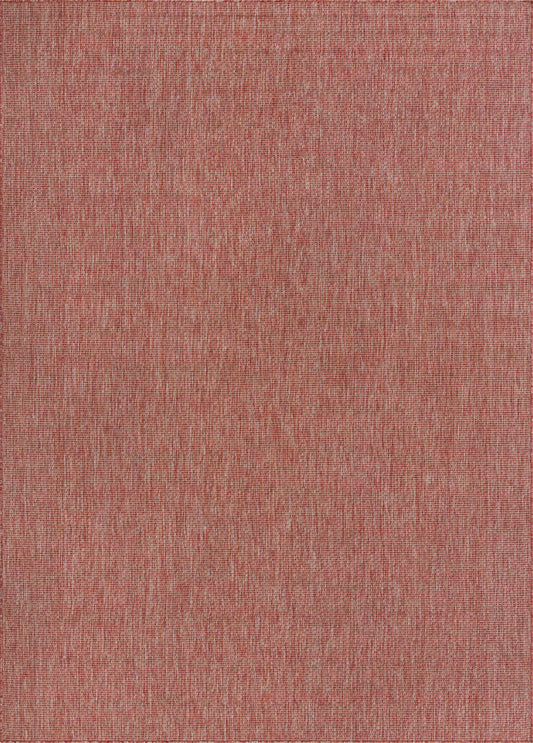 Patio Perfection Collection Area Rug - Veranda (Rust Red) Rectangle Rust Red Main