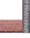 Seaside Serenity Collection Area Rug - Veranda (Rust Red) Rectangle Rust Red  lifestyle 24