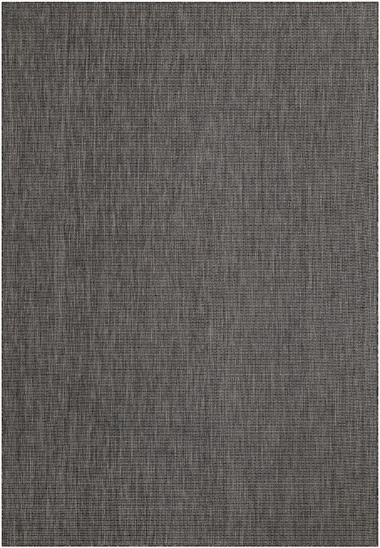 Patio Perfection Collection Area Rug - Veranda (Black) Rectangle Black Main