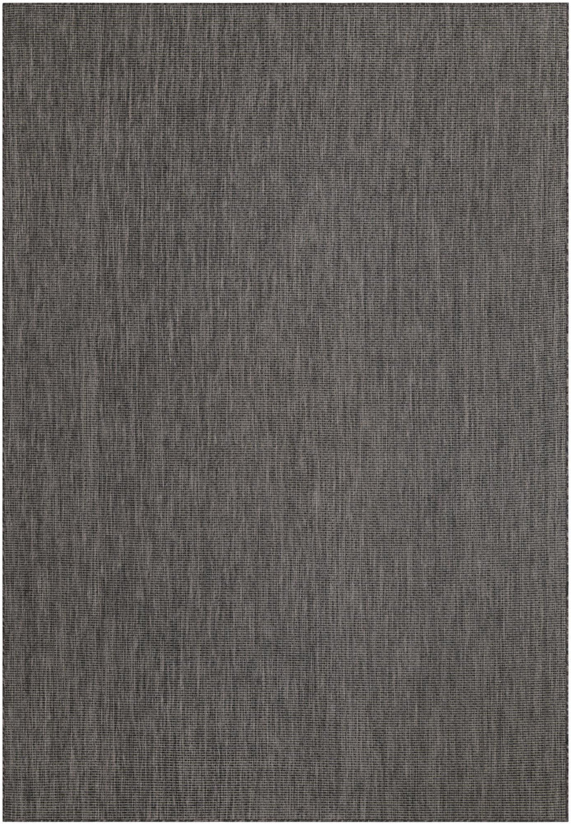 Patio Perfection Collection Area Rug - Veranda (Black) Rectangle Black Main