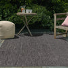 Patio Perfection Collection Area Rug - Veranda (Black) Rectangle Black  lifestyle 18