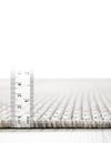 Seaside Serenity Collection Area Rug - Veranda (Light Gray) Rectangle Light Gray  lifestyle 6