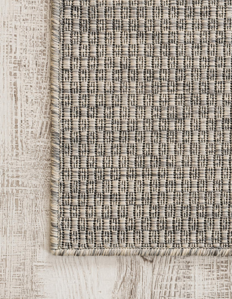 Seaside Serenity Collection Area Rug - Veranda (Light Gray) Rectangle Light Gray  lifestyle 7