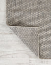 Seaside Serenity Collection Area Rug - Veranda (Light Gray) Rectangle Light Gray  lifestyle 8