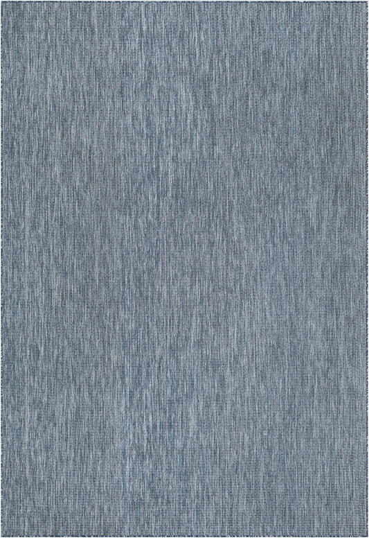 Patio Perfection Collection Area Rug - Veranda (Blue) Rectangle Blue Main