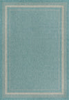 Patio Perimeter Collection Area Rug - Veranda (Aquamarine) Rectangle Aquamarine  lifestyle 2