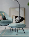 Patio Perimeter Collection Area Rug - Veranda (Aquamarine) Rectangle Aquamarine  lifestyle 6