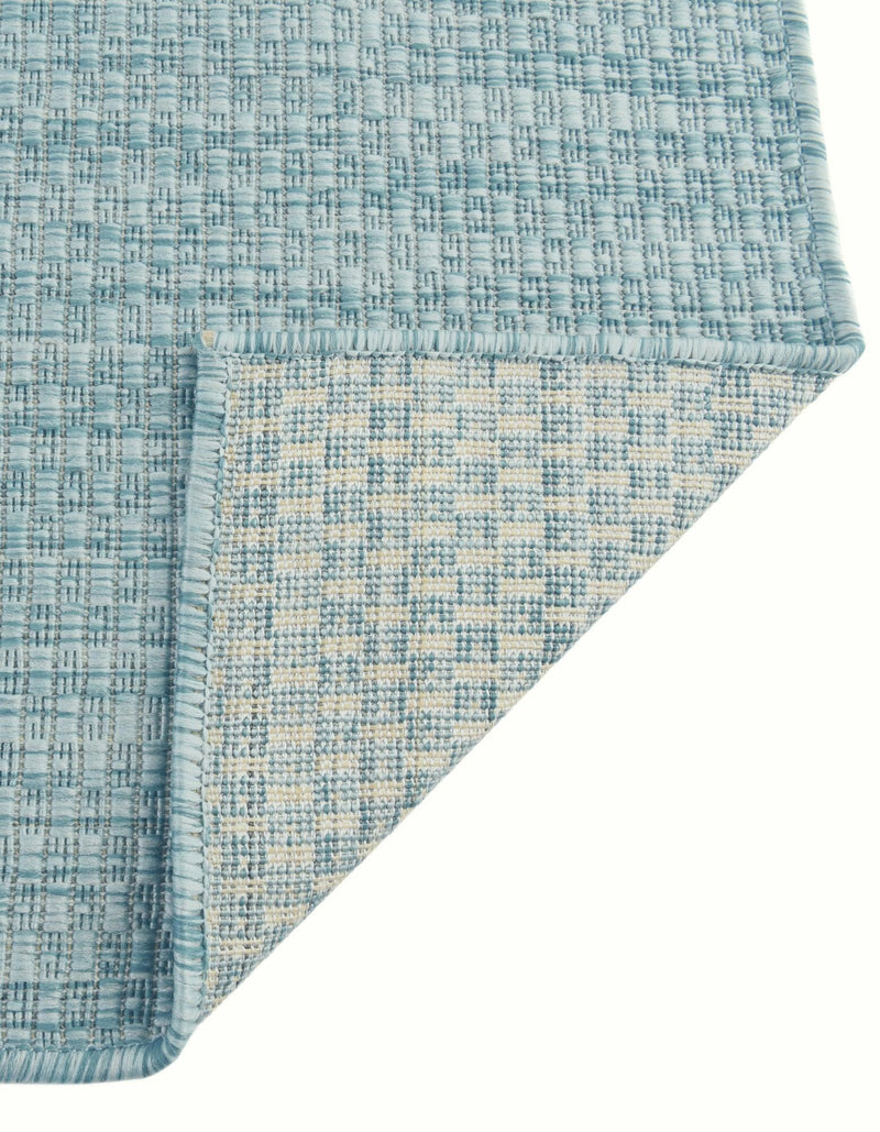 Seaside Serenity Collection Area Rug - Veranda (Aquamarine) Runner Aquamarine  lifestyle 76