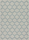 Garden Lattice Oasis Collection Area Rug - Arbor (Gray) Rectangle Gray Main