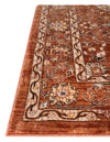 Copenhagen Dahlia Collection Area Rug -  Nørrebro Rectangle Brick Red  lifestyle 21