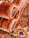 Copenhagen Dahlia Collection Area Rug -  Nørrebro Rectangle Brick Red  lifestyle 42