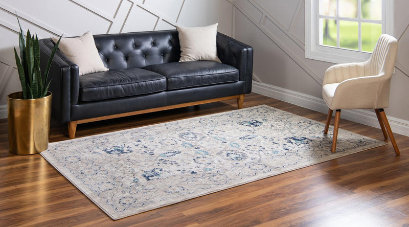 Copenhagen Dahlia Collection Area Rug -  Nørrebro Rectangle Beige  lifestyle 8
