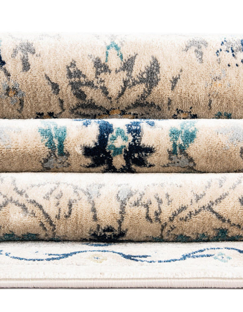 Copenhagen Dahlia Collection Area Rug -  Nørrebro Rectangle Beige  lifestyle 39