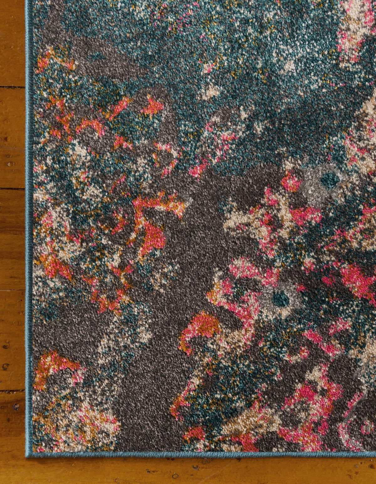 Serenade Oasis Collection Area Rug -  Bliss Square Blue  lifestyle 30