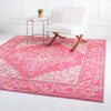Serenade Oasis Collection Area Rug -  Utopia Square Pink  lifestyle 43