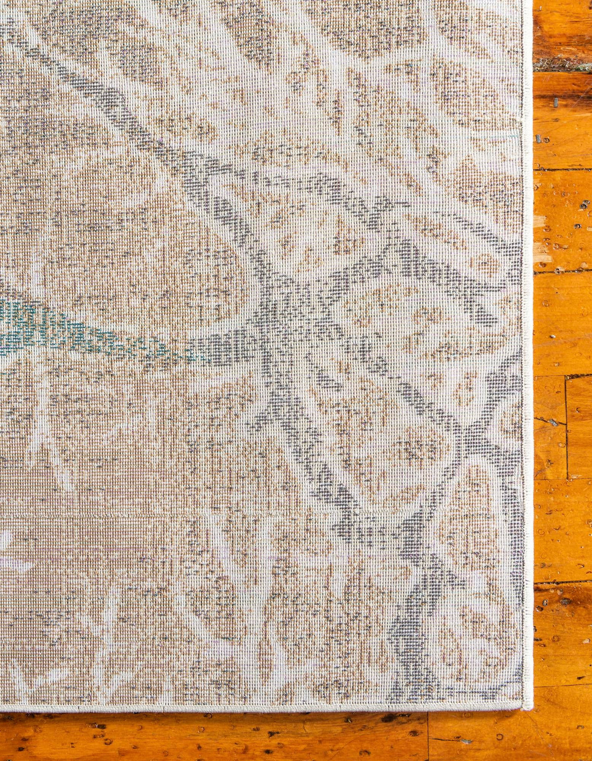 Serenade Oasis Collection Area Rug -  Oasis Square Light Brown  lifestyle 55