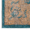 Serenade Oasis Collection Area Rug -  Serenity Square Teal  lifestyle 28