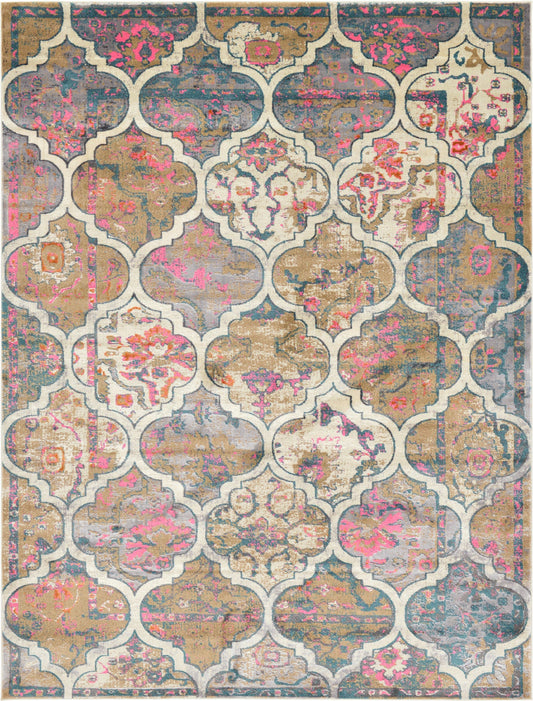 Serenade Oasis Collection Area Rug -  Tranquil Rectangle Dark Beige Main