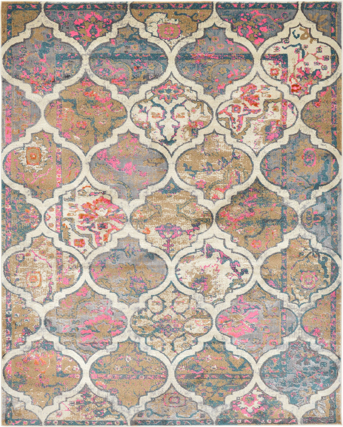 Serenade Oasis Collection Area Rug -  Tranquil Rectangle Dark Beige  lifestyle 2