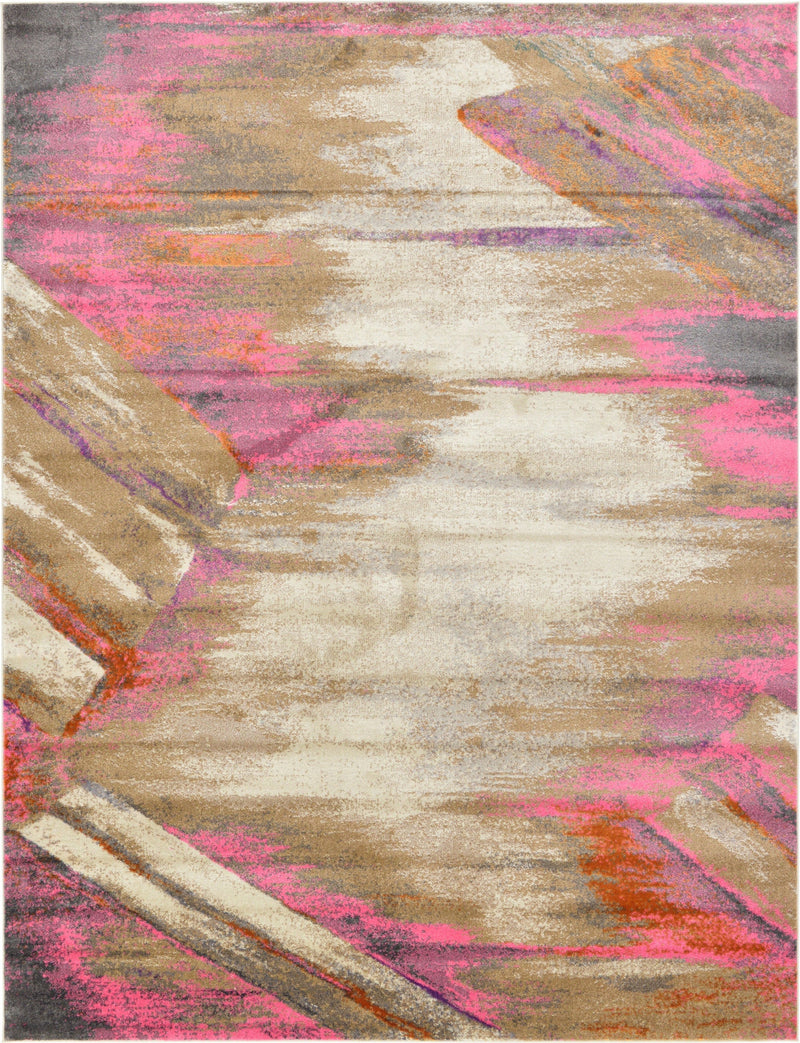 Serenade Oasis Collection Area Rug -  Arcadia Rectangle Beige Main