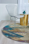 Serenade Oasis Collection Area Rug -  Arcadia Round Beige  lifestyle 26
